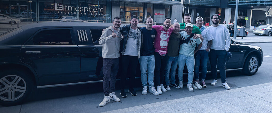 Limousine for stag party in Krakow