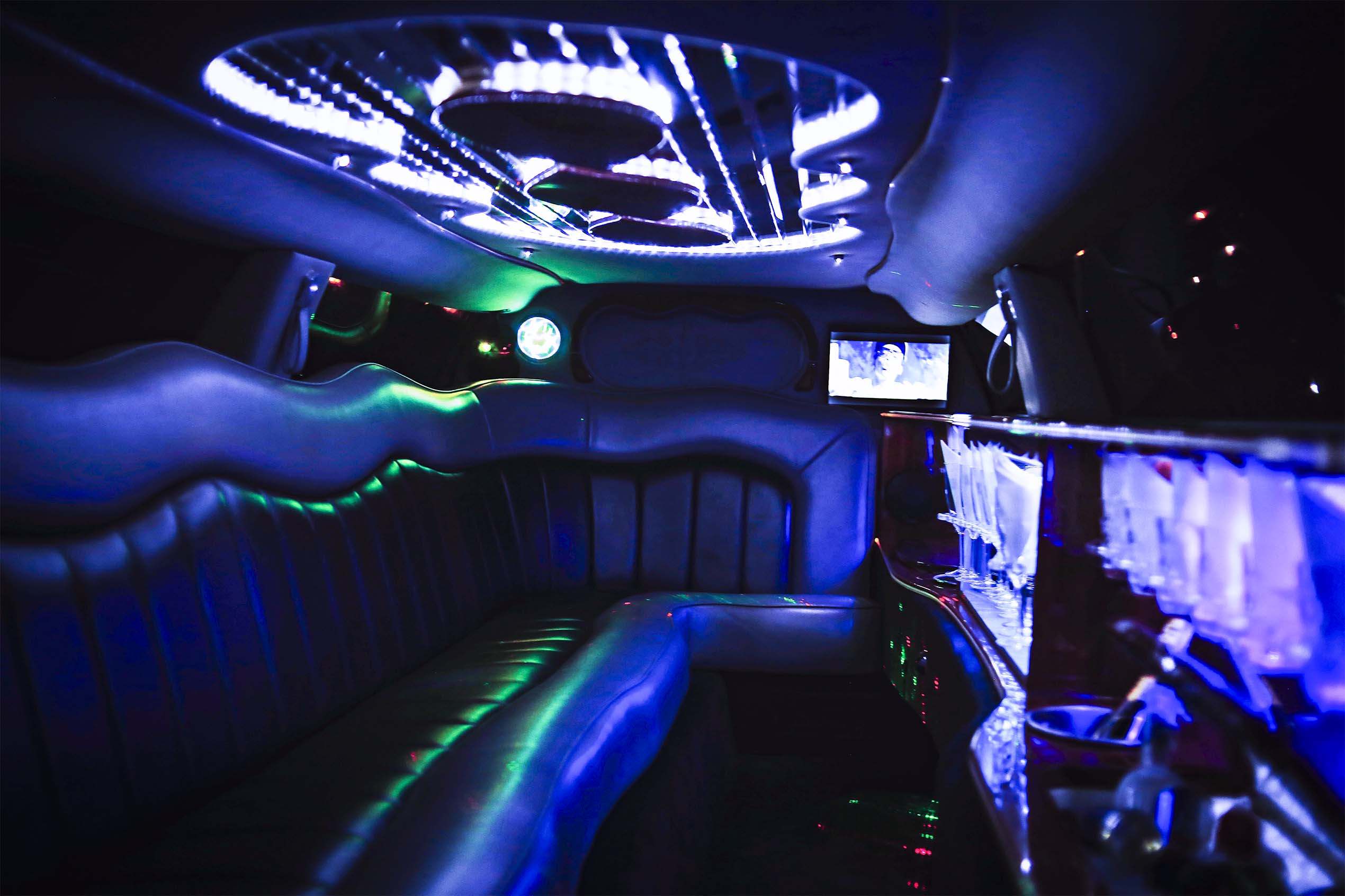 Limousine interior