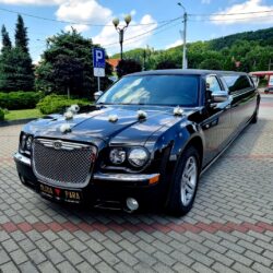 Bentley limousine (front view)